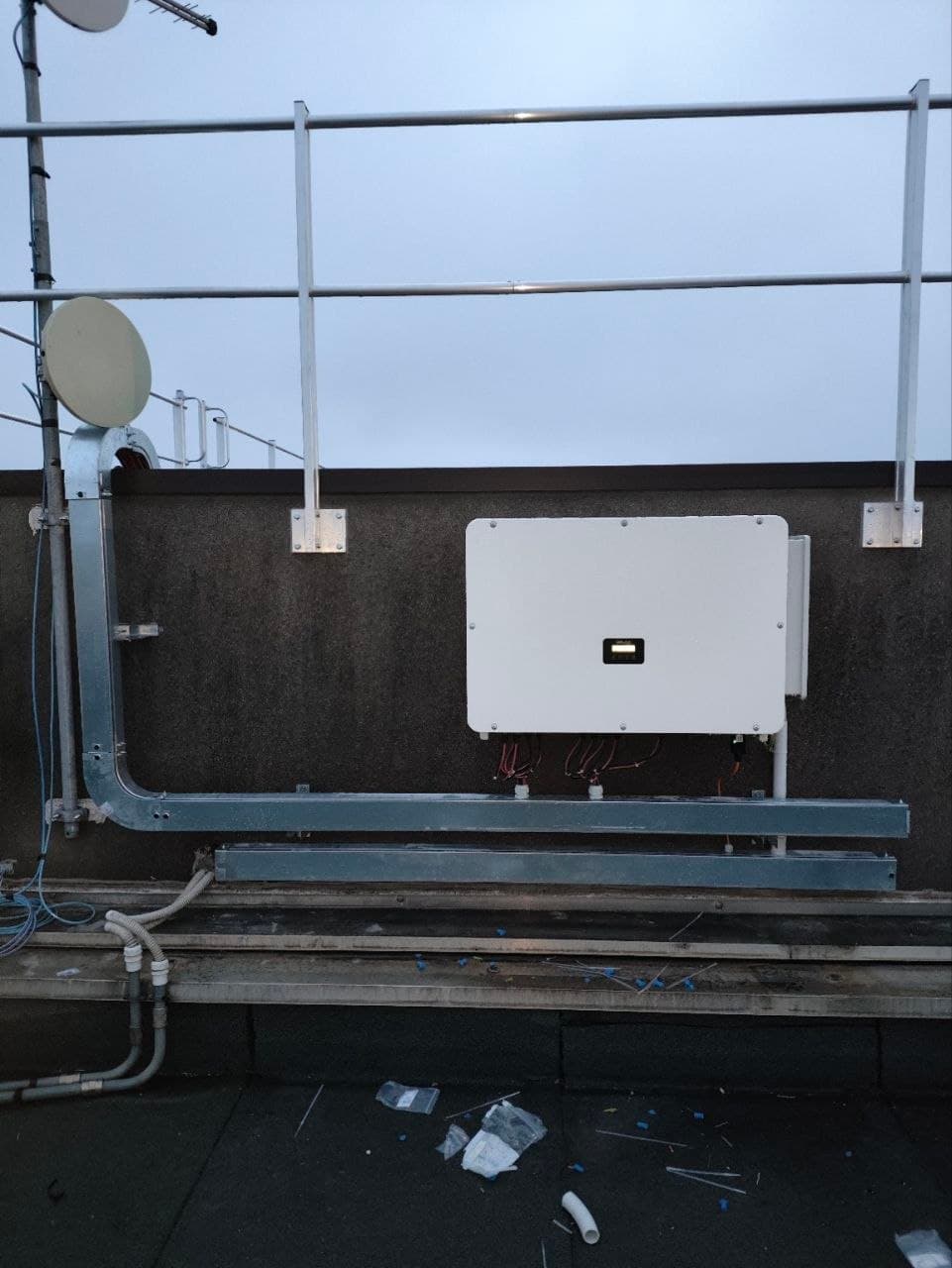 Installazione inverter e linee di campo