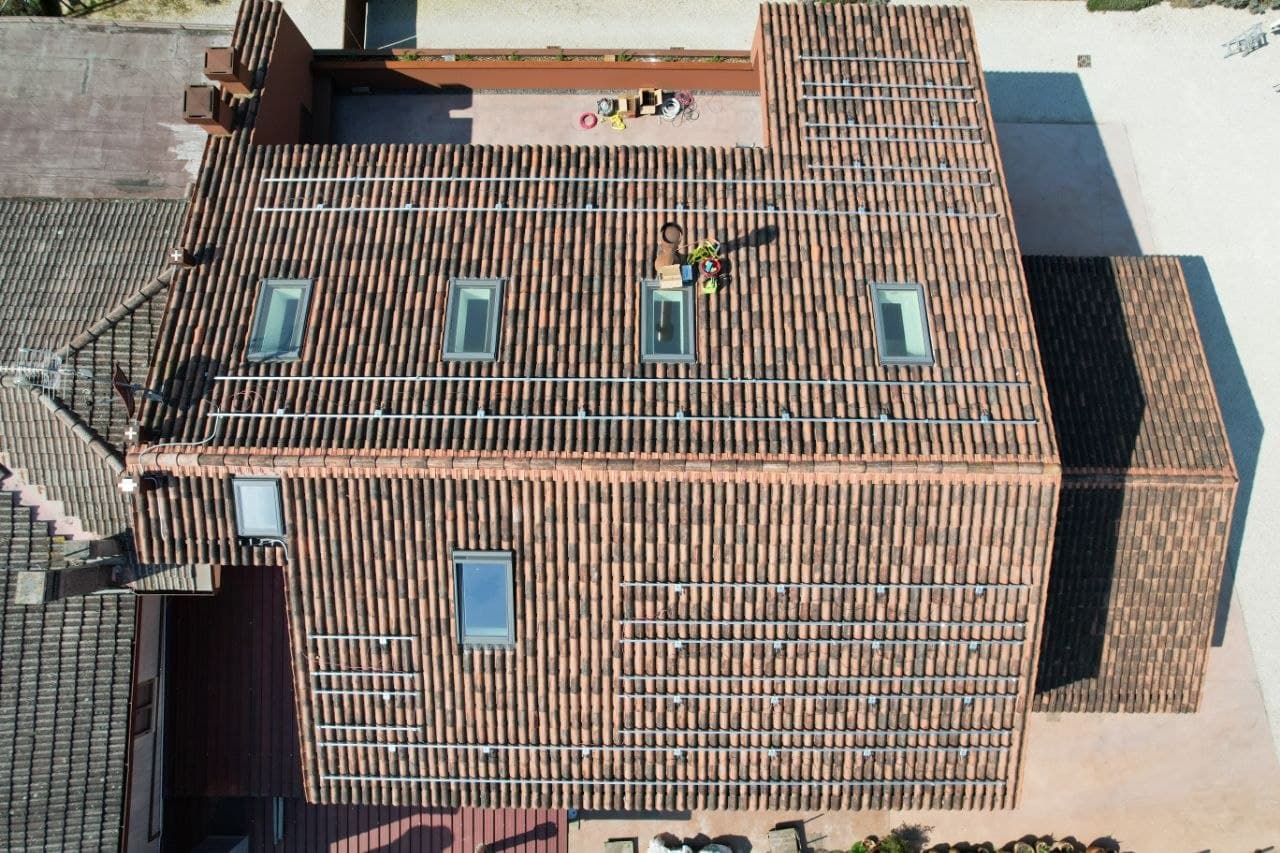 Nuovo impianto SolarEdge in costruzione - Legnaro (PD)