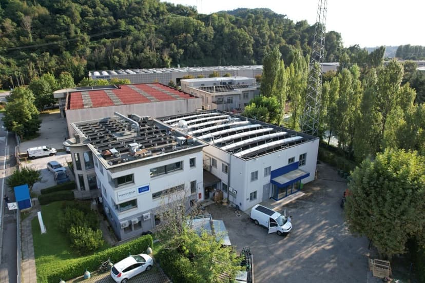 Fotovoltaico aziendale drone Padova Veneto