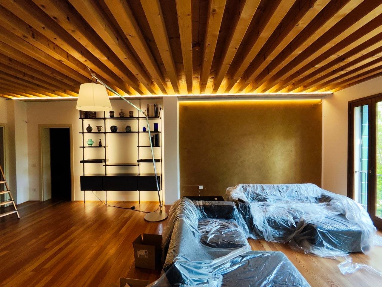 Illuminazione LED di design — interni residenziali