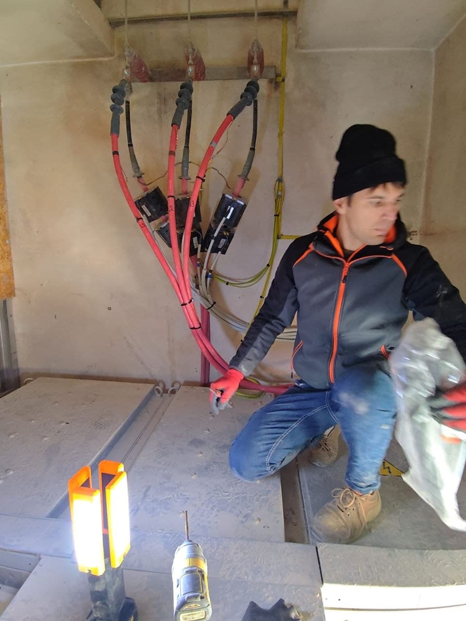 Installazione TA su corde MT per CCI — Veneto