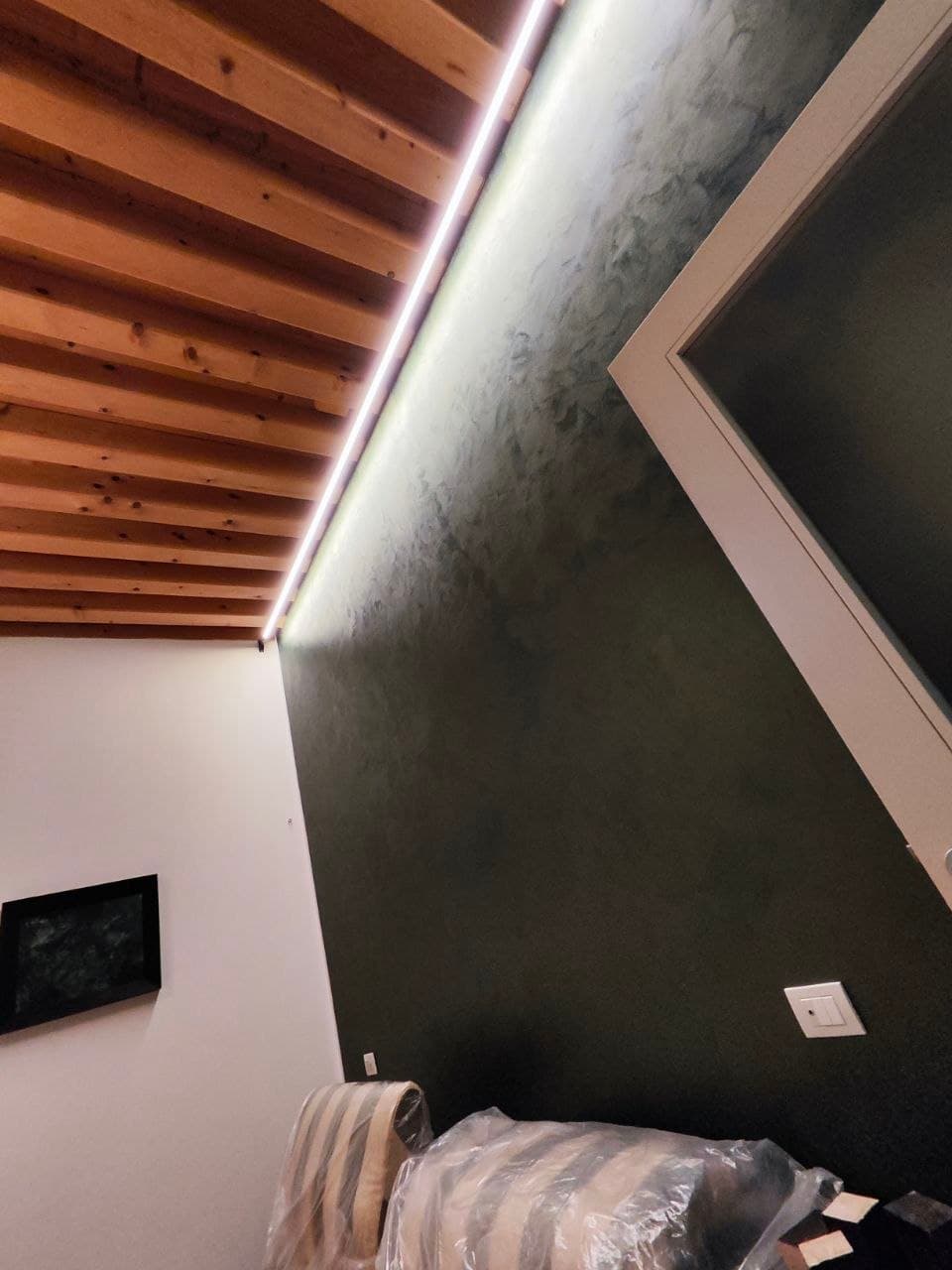 Illuminazione LED di design — interni residenziali