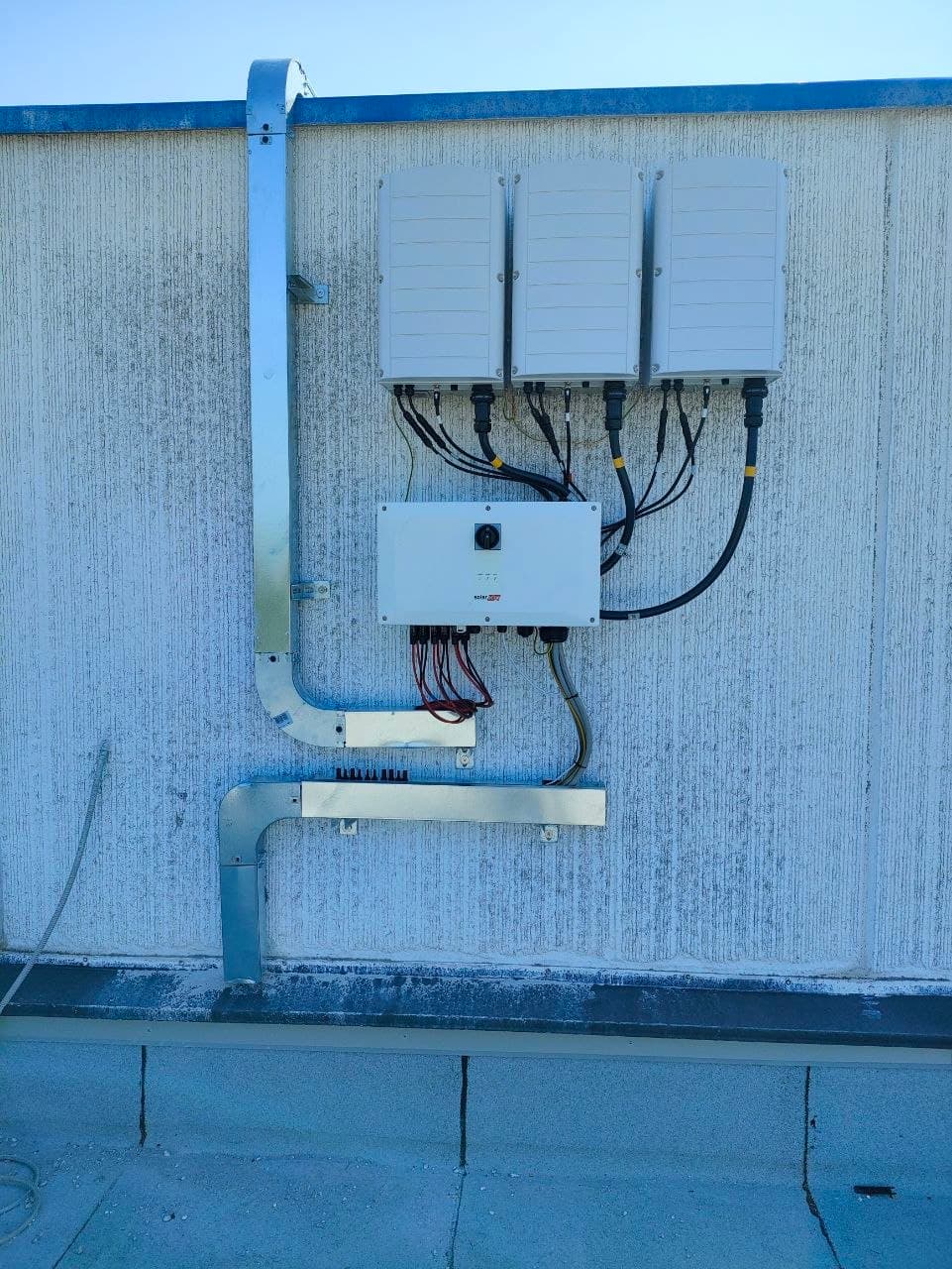 Impianto FV industriale su capannone — Water & Life Lab, Veneto